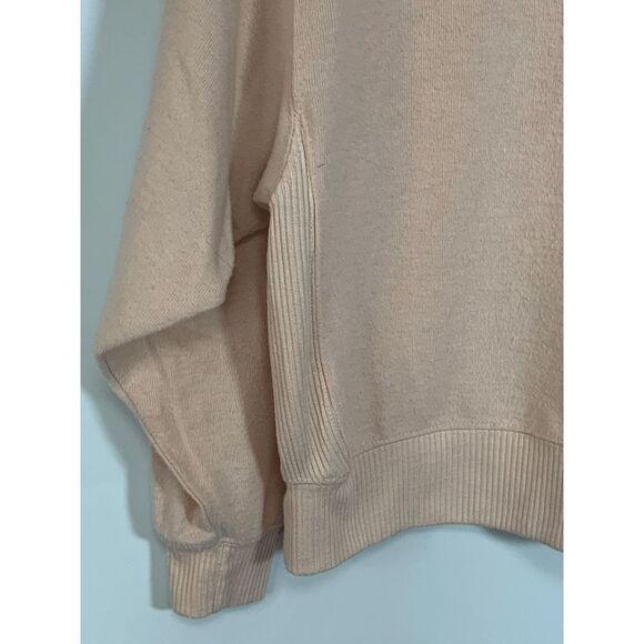 Vintage Havana Women's Soft Knit Sweater Long Sleeve Crew Neck Peach Small - Picture 3 of 7